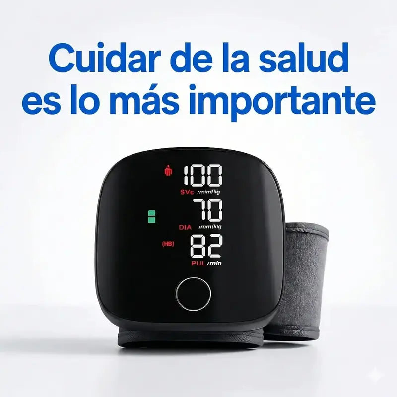 Tensiómetro de muñeca con voz - Controla la actividad cardiaca en segundos