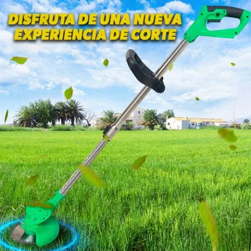 CORTADORA Y PODADORA DE MALEZA ELECTRICA + 2 BATERIAS