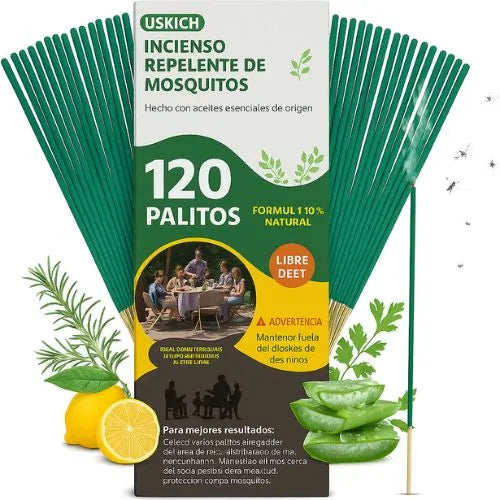 Repelente para mosquitos (120 Unidades)