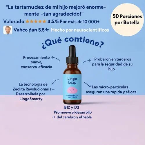 Mejora la comunicación de tu hijo con ingredientes naturales y seguros