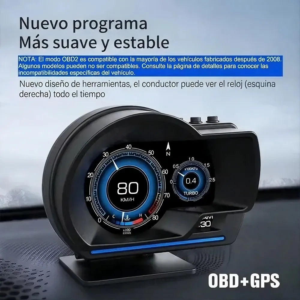 Tacometro - Convierte tu carro en inteligente y controla todo mientras conduces