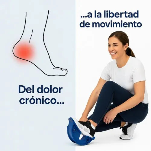 Alivia la fascitis plantar, tendinitis de Aquiles y pantorrillas apretadas