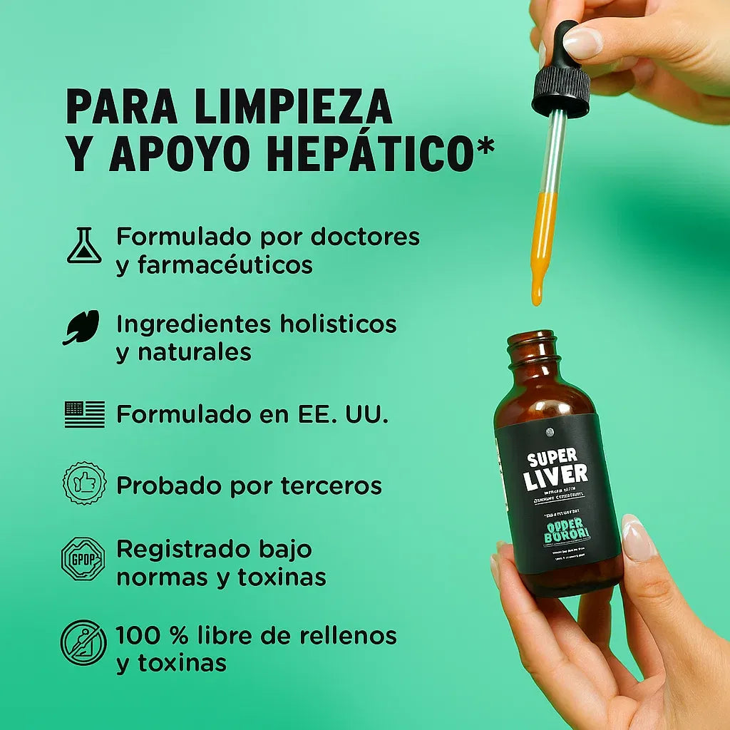 Super Liver - Elimina la cirrosis y el higado graso