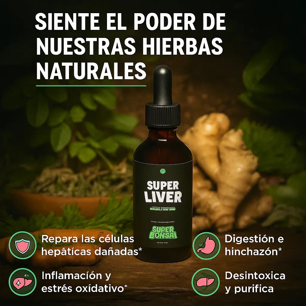 Super Liver - Elimina la cirrosis y el higado graso